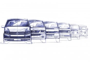 All-New Volkswagen Transporter T6 Unveiled: Premium Multivan, Bulli Theme -  autoevolution